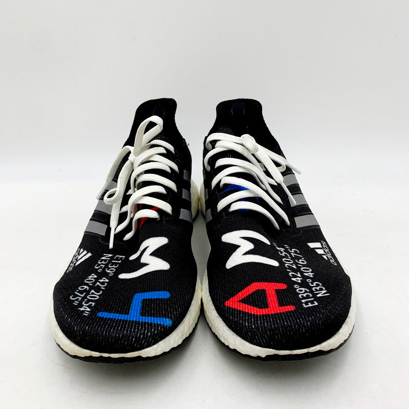 【中古品】【メンズ】 adidas アディダス ATMOS AM4 108 EF9157 アトモス スニーカー シューズ 靴 161-240626-ay-05-izu サイズ：27cm カラー：CORE BLACK/SILVER MET/RUNNING WHITE 万代Net店