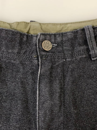 【中古品】【メンズ】 BROWN by 2-tacs ブラウンバイツータックス B20-P002 TAPERED-CHARCOAL パンツ ボトムス 151-240713-ks-48-min サイズ：L カラー：インディゴ 万代Net店