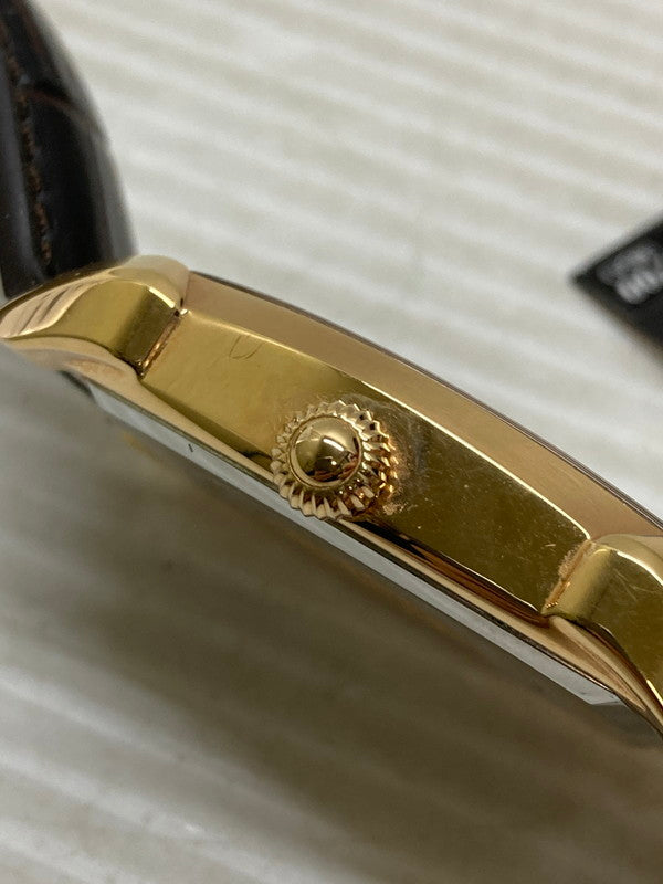 【中古品】【メンズ】 OROBIANCO オロビアンコ OR0079 RETANGORA クォーツ腕時計 197-250714-SS-3-min カラー：ブラウン 万代Net店