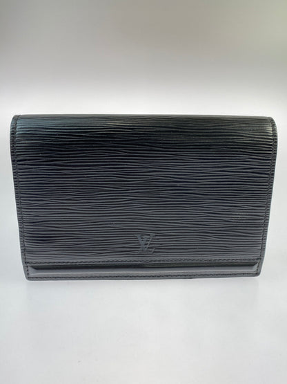 【LIFTる。景品】【中古品】【メンズ/レディース】 LOUIS VUITTON ルイ・ヴィトン M52592 VI0932 エピ ポシェット サンチュール ノワール 179-231119-ab-51-min カラー：ブラック 万代Net店