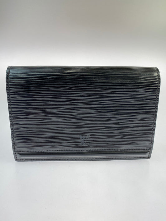 【LIFTる。景品】【中古品】【メンズ/レディース】 LOUIS VUITTON ルイ・ヴィトン M52592 VI0932 エピ ポシェット サンチュール ノワール 179-231119-ab-51-min カラー：ブラック 万代Net店