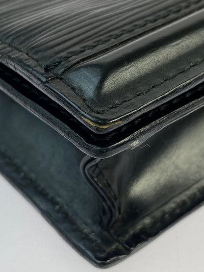 【LIFTる。景品】【中古品】【メンズ/レディース】 LOUIS VUITTON ルイ・ヴィトン M52592 VI0932 エピ ポシェット サンチュール ノワール 179-231119-ab-51-min カラー：ブラック 万代Net店