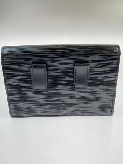 【LIFTる。景品】【中古品】【メンズ/レディース】 LOUIS VUITTON ルイ・ヴィトン M52592 VI0932 エピ ポシェット サンチュール ノワール 179-231119-ab-51-min カラー：ブラック 万代Net店