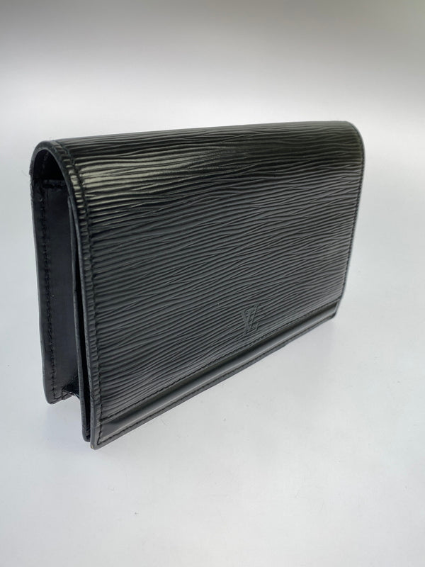 【LIFTる。景品】【中古品】【メンズ/レディース】 LOUIS VUITTON ルイ・ヴィトン M52592 VI0932 エピ ポシェット サンチュール ノワール 179-231119-ab-51-min カラー：ブラック 万代Net店