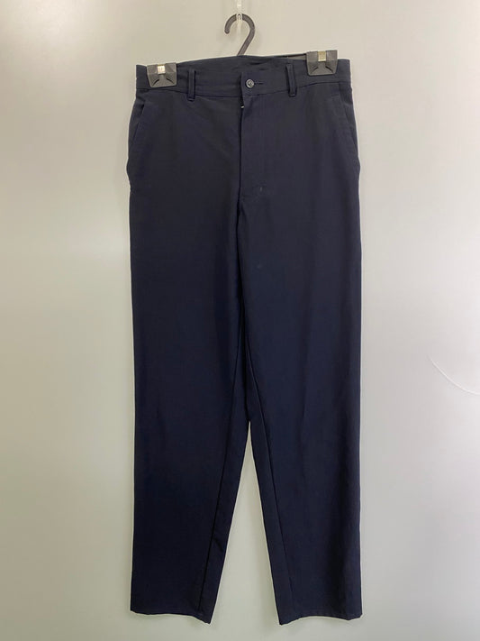 【中古品】【メンズ】 COMME des GARCONS HOMME PLUS コムデギャルソンオムプリュス 96SS WOOL PANTS PP-10022S AD1996 ウールパンツ ボトムス リフレクター期 151-251007-kk-28-min サイズ：S カラー：ネイビー 万代Net店