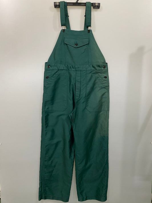 【現状渡し品】【メンズ】  ETS.MATERIAUX イーティーエス マテリオ 50S FRENCH OVERALLS 50年代 オーバーオール 21-030-300-2600 151-240623-cn-6-min サイズ：3 カラー：グリーン系 万代Net店