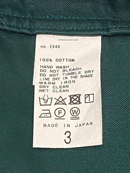 【現状渡し品】【メンズ】  ETS.MATERIAUX イーティーエス マテリオ 50S FRENCH OVERALLS 50年代 オーバーオール 21-030-300-2600 151-240623-cn-6-min サイズ：3 カラー：グリーン系 万代Net店