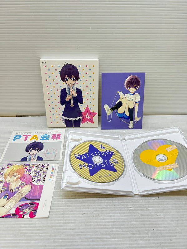 【中古品】 初恋モンスター Blu-ray６巻セット ブルーレイ アニメ 竹小学校PTA 009-250929-em-31-min 万代Net店