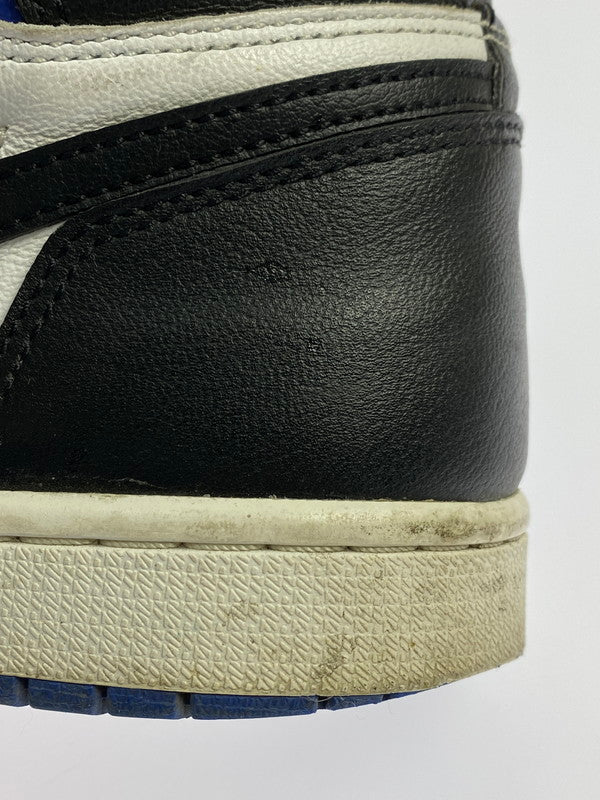【現状渡し品】【メンズ/レディース】 NIKE ナイキ 555088-041 AIR JORDAN 1 RETRO HIGH OG 靴 シューズ スニーカー 160-231119-ab-35-min サイズ：26.0cm カラー：ブルー/ブラック/ホワイト 万代Net店