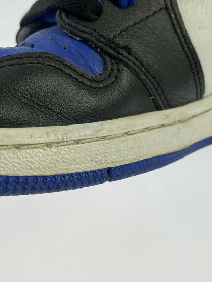 【現状渡し品】【メンズ/レディース】 NIKE ナイキ 555088-041 AIR JORDAN 1 RETRO HIGH OG 靴 シューズ スニーカー 160-231119-ab-35-min サイズ：26.0cm カラー：ブルー/ブラック/ホワイト 万代Net店