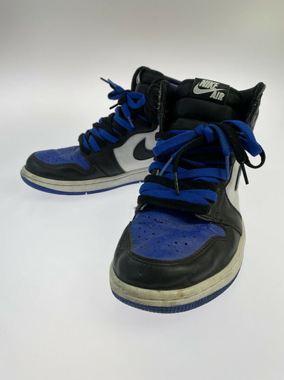 【現状渡し品】【メンズ/レディース】 NIKE ナイキ 555088-041 AIR JORDAN 1 RETRO HIGH OG 靴 シューズ スニーカー 160-231119-ab-35-min サイズ：26.0cm カラー：ブルー/ブラック/ホワイト 万代Net店