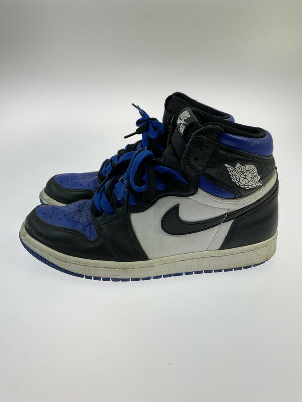 【現状渡し品】【メンズ/レディース】 NIKE ナイキ 555088-041 AIR JORDAN 1 RETRO HIGH OG 靴 シューズ スニーカー 160-231119-ab-35-min サイズ：26.0cm カラー：ブルー/ブラック/ホワイト 万代Net店