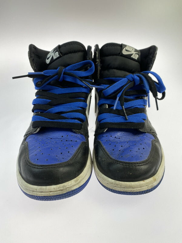 【現状渡し品】【メンズ/レディース】 NIKE ナイキ 555088-041 AIR JORDAN 1 RETRO HIGH OG 靴 シューズ スニーカー 160-231119-ab-35-min サイズ：26.0cm カラー：ブルー/ブラック/ホワイト 万代Net店