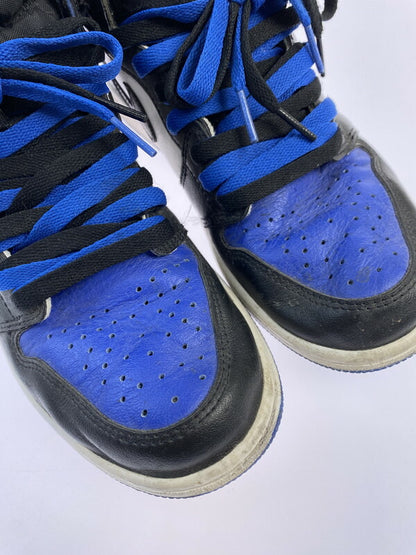 【現状渡し品】【メンズ/レディース】 NIKE ナイキ 555088-041 AIR JORDAN 1 RETRO HIGH OG 靴 シューズ スニーカー 160-231119-ab-35-min サイズ：26.0cm カラー：ブルー/ブラック/ホワイト 万代Net店