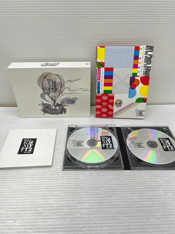 【中古品】 BEST of Kis-My-Ft2 CD3枚組+DVD 初回盤B キスマイ ベストアルバム アイドル ミュージック 音楽 013-250929-em-35-min 万代Net店