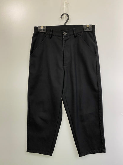 【現状渡し品】【メンズ】 COMME DES GARCONS SHIRT コムデギャルソンシャツ W20073 WOOL PANTS ウール スラックス パンツ ボトムス 151-251007-kk-27-min サイズ：XS カラー：ブラック 万代Net店