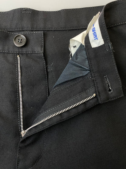 【現状渡し品】【メンズ】 COMME DES GARCONS SHIRT コムデギャルソンシャツ W20073 WOOL PANTS ウール スラックス パンツ ボトムス 151-251007-kk-27-min サイズ：XS カラー：ブラック 万代Net店
