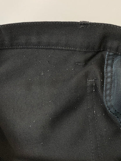 【現状渡し品】【メンズ】 COMME DES GARCONS SHIRT コムデギャルソンシャツ W20073 WOOL PANTS ウール スラックス パンツ ボトムス 151-251007-kk-27-min サイズ：XS カラー：ブラック 万代Net店