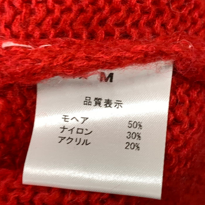 【中古品】【メンズ】 666 ORIGINAL CLOTHING モヘア混バイカラーニットセーター ブランド 古着 146-250224-gm-15-fuz サイズ：M カラー：ブルー レッド 万代Net店