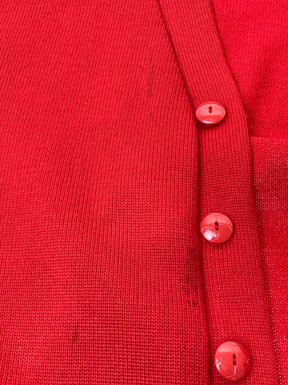 【中古品】【メンズ】 DEHEN ディーエン 50'S CARDIGAN カーディガン ヴィンテージ 146-250928-AS-24-min サイズ：下記参照 カラー：レッド 万代Net店
