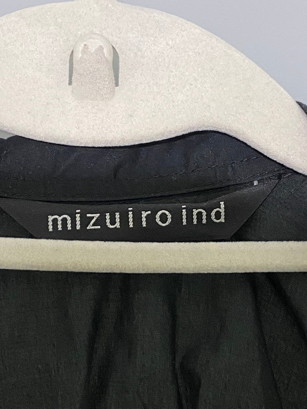 【中古品】【レディース】  MIZUIROIND BACK GATHERED WIDE SHIRT ミズイロインド バックギャザー ワイドシャツ 長袖シャツ トップス 170-240808-yn-08-min カラー：ブラック 万代Net店