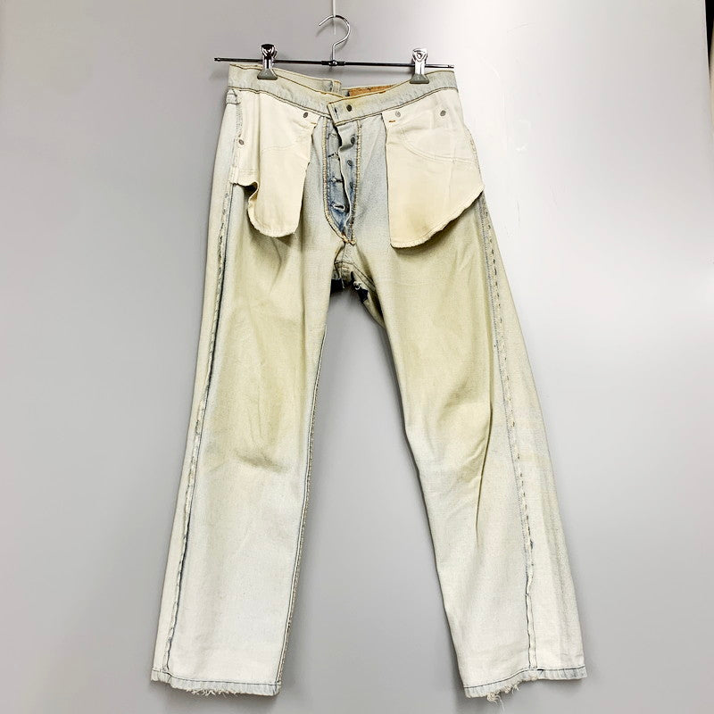 【中古品】【メンズ】 Levi's リーバイス デニムパンツ ジーンズ ズボン ボトムス 157-240617-ay-15-izu サイズ：下記参照 カラー：ライトインディゴ 万代Net店