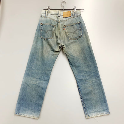 【中古品】【メンズ】 Levi's リーバイス デニムパンツ ジーンズ ズボン ボトムス 157-240617-ay-15-izu サイズ：下記参照 カラー：ライトインディゴ 万代Net店