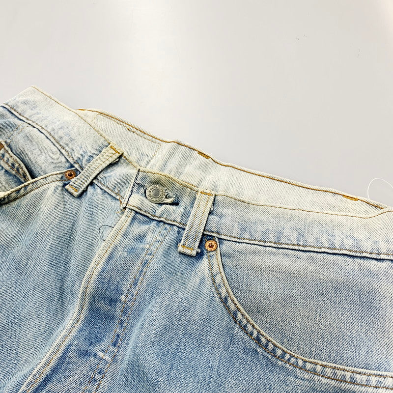 【中古品】【メンズ】 Levi's リーバイス デニムパンツ ジーンズ ズボン ボトムス 157-240617-ay-15-izu サイズ：下記参照 カラー：ライトインディゴ 万代Net店