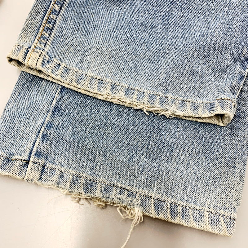 【中古品】【メンズ】 Levi's リーバイス デニムパンツ ジーンズ ズボン ボトムス 157-240617-ay-15-izu サイズ：下記参照 カラー：ライトインディゴ 万代Net店