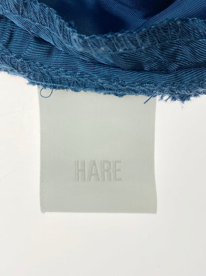 【中古品】【レディース】 HARE ハレ SKIRT HAL05042TM 23SS フクレジャガードタックスカート ボトムス 171-240808-yn-22-min サイズ：F カラー：ブルー系 万代Net店