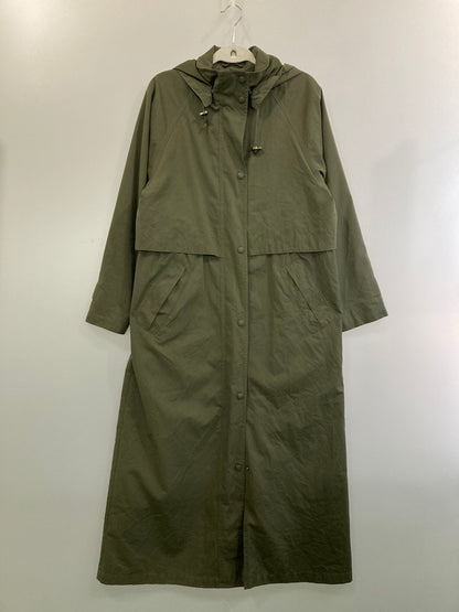 【中古品】【レディース】 L.L.Bean SIGNATURE エルエルビーンシグネチャー OHJ60 70S～80S ウールライナー付ロングコート 169-241121-cn-02-min サイズ：S カラー：モスグリーン 万代Net店