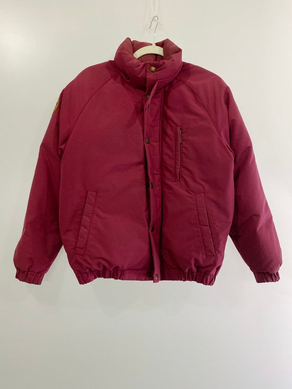 【中古品】【レディース】 RALPH LAUREN ラルフローレン ROUGH WEAR DOWN JACKET ダウンジャケット アウター 169-240725-ks-04-min サイズ：M カラー：レッド系 万代Net店