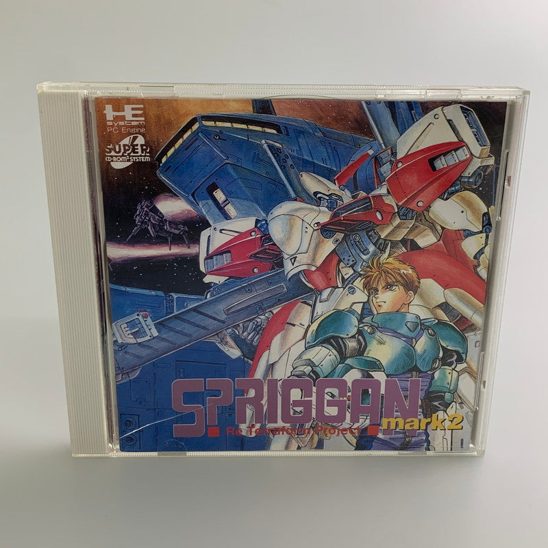 【現状渡し品】 PCエンジンソフト SPRIGGAN Mark2 (スプリガン マーク2) PCE SPER CD-ROMROM 023-260110-SH-08-min 万代Net店