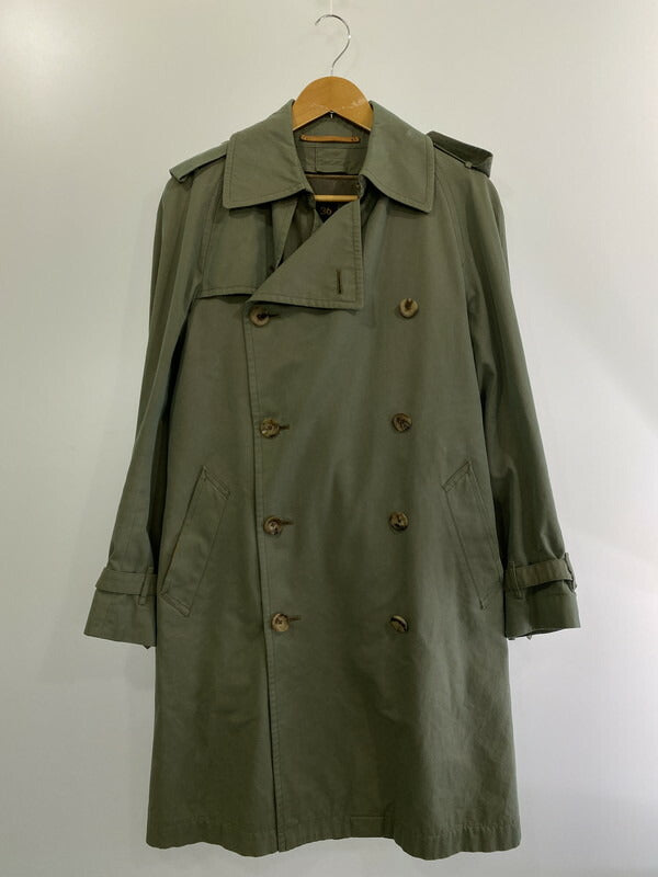 【中古品】【メンズ】 SCYE BASICS サイベーシックス トレンチコート ジャケット アウター 141-231227-ab-42-min サイズ：36 カラー：カーキ 万代Net店