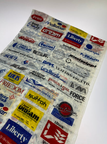 【LIFTる。景品】【中古品】【メンズ/レディース】 LOUIS VUITTON ルイ・ヴィトン MP2416 エトール モノグラム ロゴ ストール 179-230924-ab-22-min カラー：ホワイト系 万代Net店