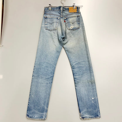 【中古品】【メンズ】 Levi's リーバイス 80's 501 DENIM PANTS デニムパンツ 刻印524 エルパソ工場製 ボタンフライ 157-240616-hi-10-izu カラー：ライトインディゴ 万代Net店