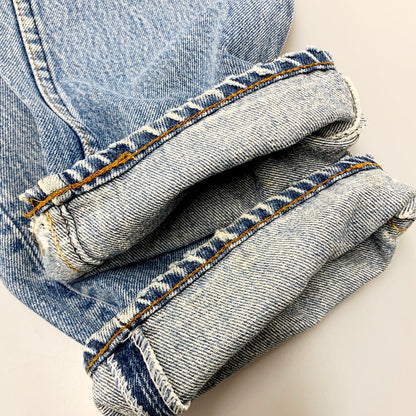 【中古品】【メンズ】 Levi's リーバイス 80's 501 DENIM PANTS デニムパンツ 刻印524 エルパソ工場製 ボタンフライ 157-240616-hi-10-izu カラー：ライトインディゴ 万代Net店