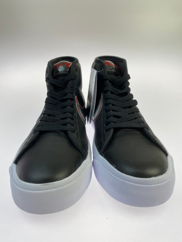 【中古美品】【メンズ】 NIKE SB ナイキエスビー GRANT TAYLOR グランド・テイラー BLAZER MID PRO GTFN4182-001 ブレーザー ミッド スニーカー 160-250424-jt-13-min サイズ：US 9 27.0cm カラー：BLACK/METALLIC 万代Net店