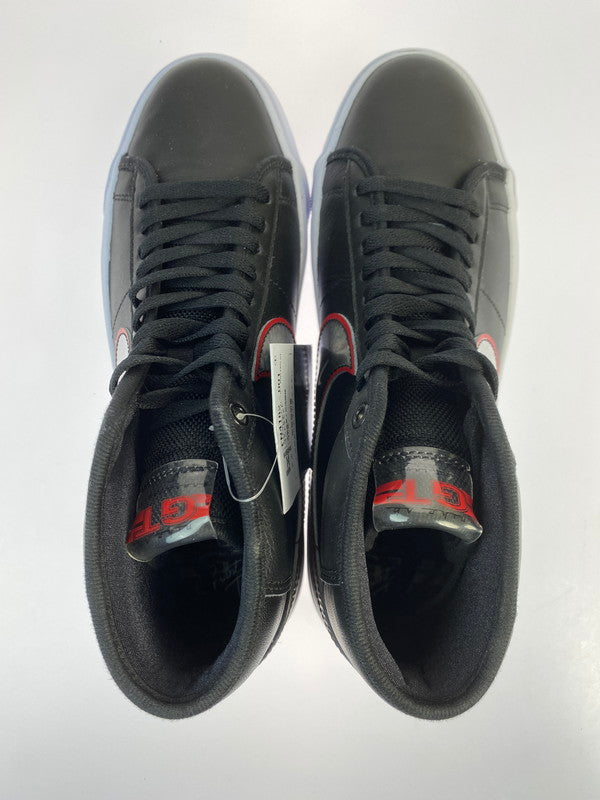 【中古美品】【メンズ】 NIKE SB ナイキエスビー GRANT TAYLOR グランド・テイラー BLAZER MID PRO GTFN4182-001 ブレーザー ミッド スニーカー 160-250424-jt-13-min サイズ：US 9 27.0cm カラー：BLACK/METALLIC 万代Net店