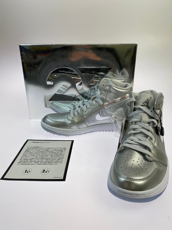 【中古美品】【メンズ】 NIKE ナイキ FD6815-001 AIR JORDAN 1 HIGH G NRG 靴 シューズ スニーカー SNEAKERS 160-250423-ks-55-min サイズ：27cm カラー：シルバー 万代Net店