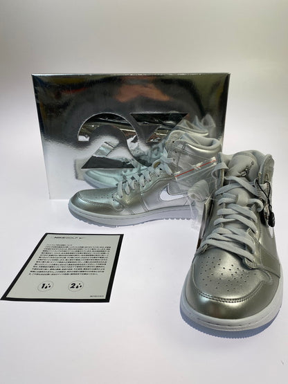 【中古美品】【メンズ】 NIKE ナイキ FD6815-001 AIR JORDAN 1 HIGH G NRG 靴 シューズ スニーカー SNEAKERS 160-250423-ks-55-min サイズ：27cm カラー：シルバー 万代Net店