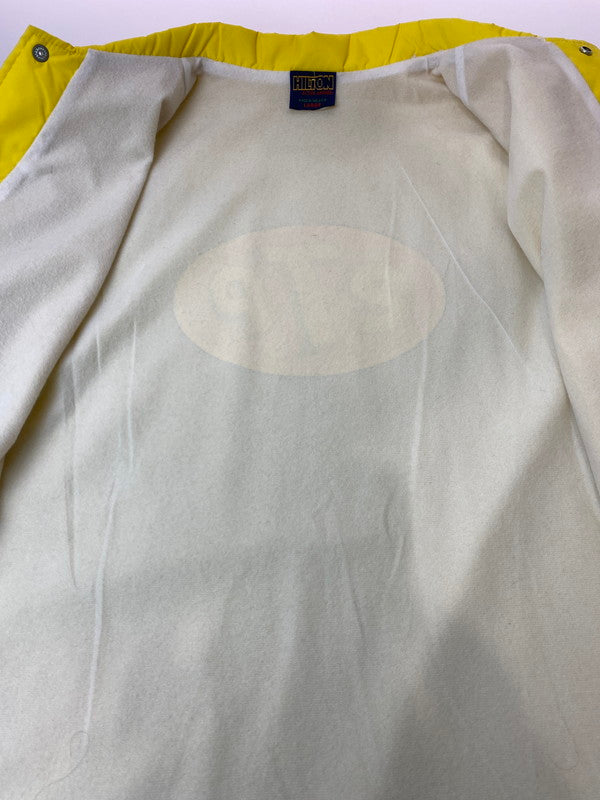 【現状渡し品】【メンズ】 HILTON ヒルトン USA製 80S STP COACHES JACKET コーチズジャケット 146-251220-zi-07-min サイズ：L カラー：イエロー 万代Net店