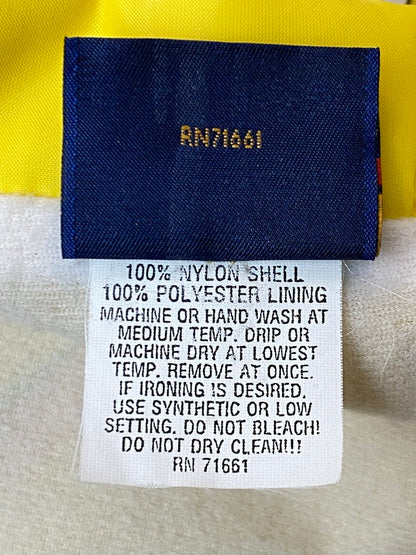 【現状渡し品】【メンズ】 HILTON ヒルトン USA製 80S STP COACHES JACKET コーチズジャケット 146-251220-zi-07-min サイズ：L カラー：イエロー 万代Net店