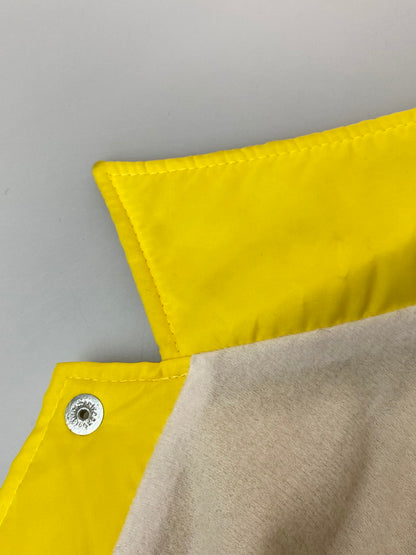 【現状渡し品】【メンズ】 HILTON ヒルトン USA製 80S STP COACHES JACKET コーチズジャケット 146-251220-zi-07-min サイズ：L カラー：イエロー 万代Net店