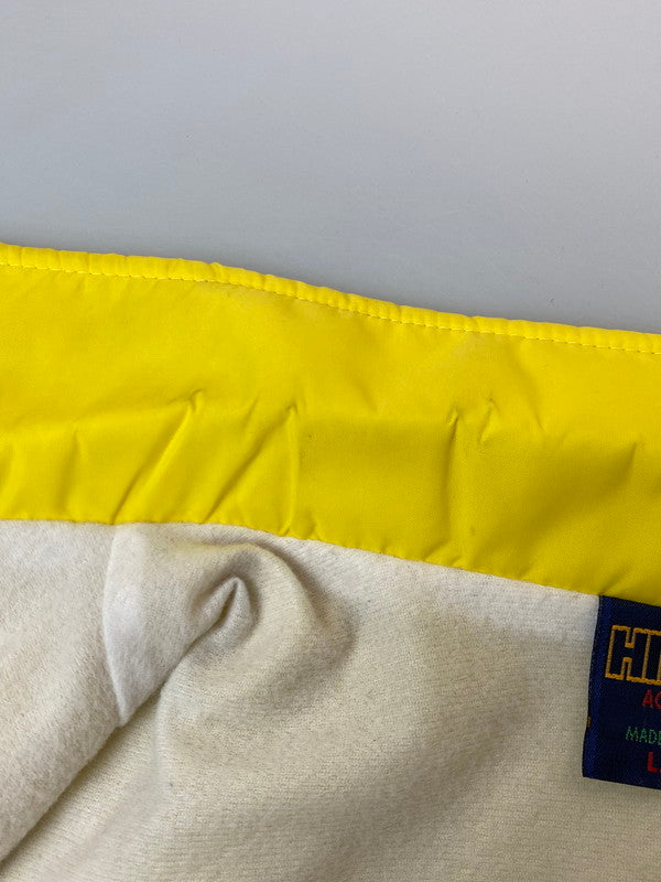 【現状渡し品】【メンズ】 HILTON ヒルトン USA製 80S STP COACHES JACKET コーチズジャケット 146-251220-zi-07-min サイズ：L カラー：イエロー 万代Net店