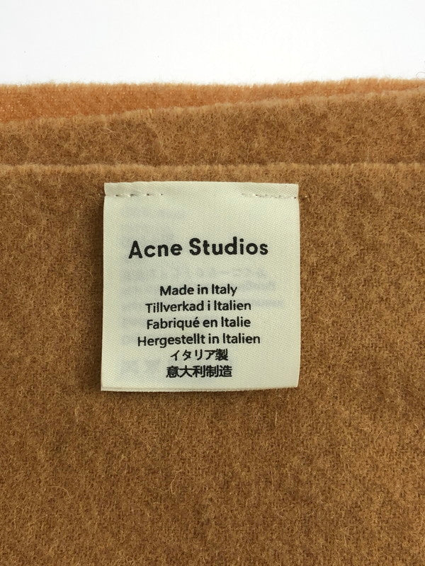 【中古品】【メンズ】 ACNE STUDIOS アクネストゥディオズ FRINGE WOOL SCARF フリンジウールスカーフ 服飾雑貨 マフラー 187-230108-kk-39-min カラー：ベージュ系 万代Net店