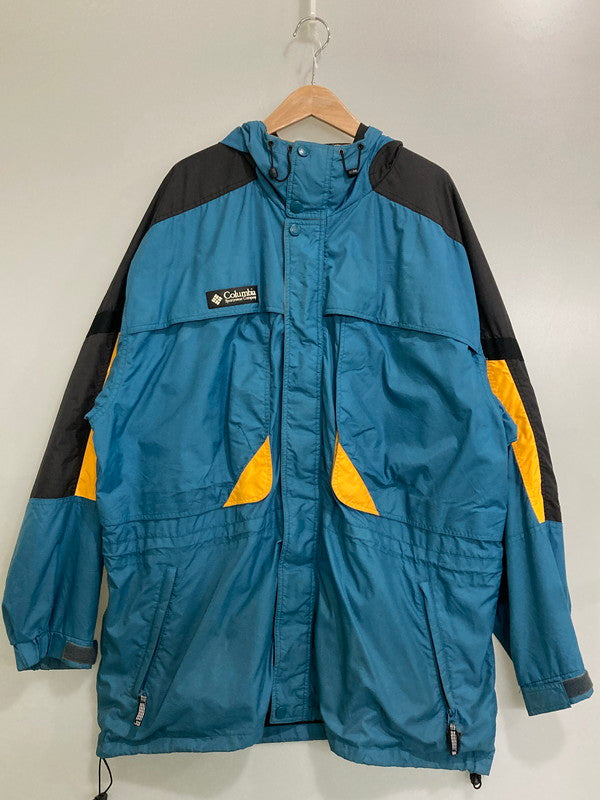 【中古品】【メンズ】 Columbia コロンビア SM7620 MOUNTAIN PARKA マウンテンパーカー 144-241013-cn-19-min サイズ：XL  日本表記：3L カラー：ネイビー ブラック系 万代Net店