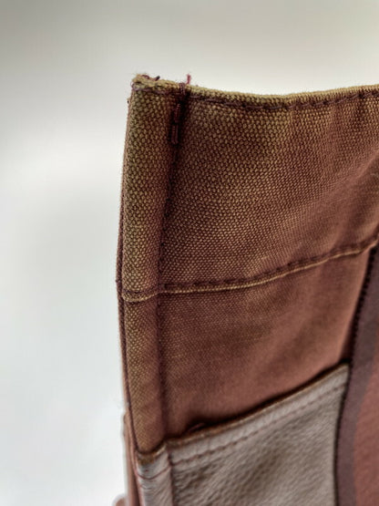 【LIFTる。景品】【中古品】【メンズ/レディース】 HERMES エルメス HAND BAG フールトゥPM ハーフレザー ハンドバッグ 180-231209-ab-22-min カラー：ボルドー 万代Net店