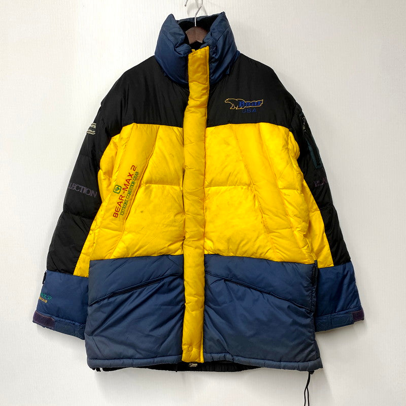 【現状渡し品】【メンズ】 BEAR ベア 90S USA 620 FILL POWER フィルパワー EXPEDITION DOWN JACKET エクスペディションダウンジャケット アウター 146-250920-ya-08-izu サイズ：M カラー：マルチ 万代Net店