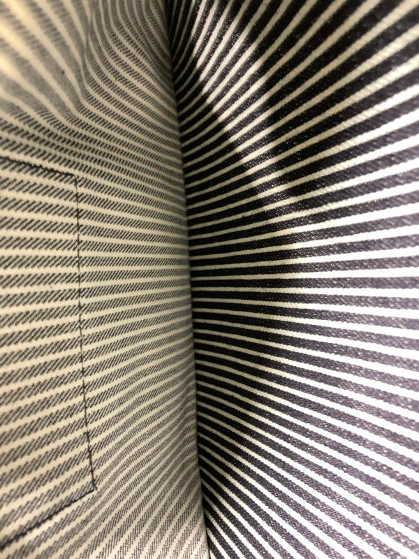 【LIFTる。景品】【中古美品】【メンズ】BEAD-YA TALONジッパー セルビッチデニム切替 本革サドルレザー極厚リベット トートバッグ カバン 鞄 188-240218-ab-01-min 万代Net店